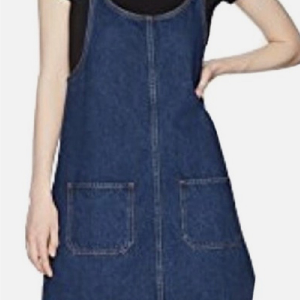 Parker Blue Denim Midi Dress